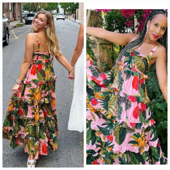 FARM Rio Dresses & Skirts - M/L Farm Rio Forest Maxidress